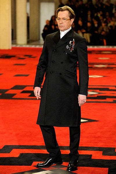 gary oldman prada runway.